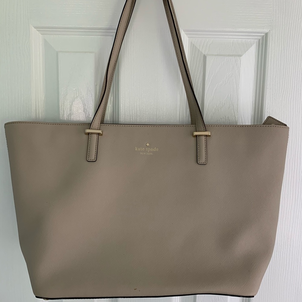 Kate spade beige tote bag